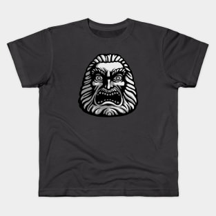 Zardoz Stone Head Kids T-Shirt